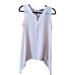 Sami and Jo Blush/Peach Sleeveless Blouse